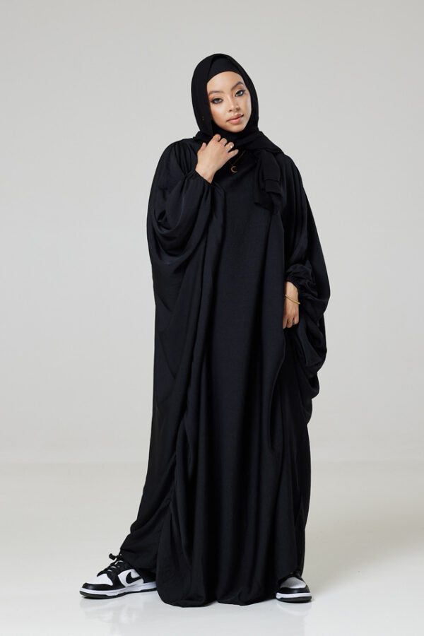 Black Batwing Abayah