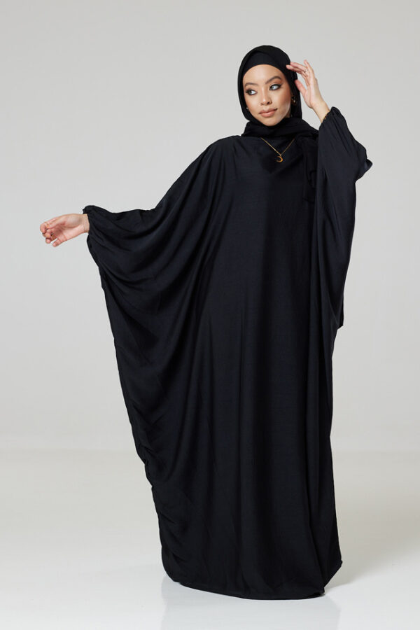 Black Batwing Abayah - Image 2