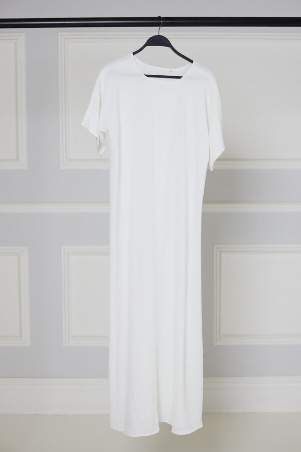 White Slip Dress (CLEARANCE - MANUFACTURING DEFECTS)