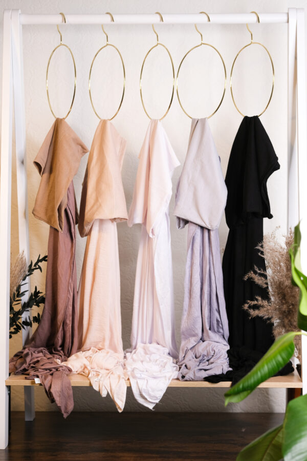 Jersey Instant Hijab - Light Nude - Image 3